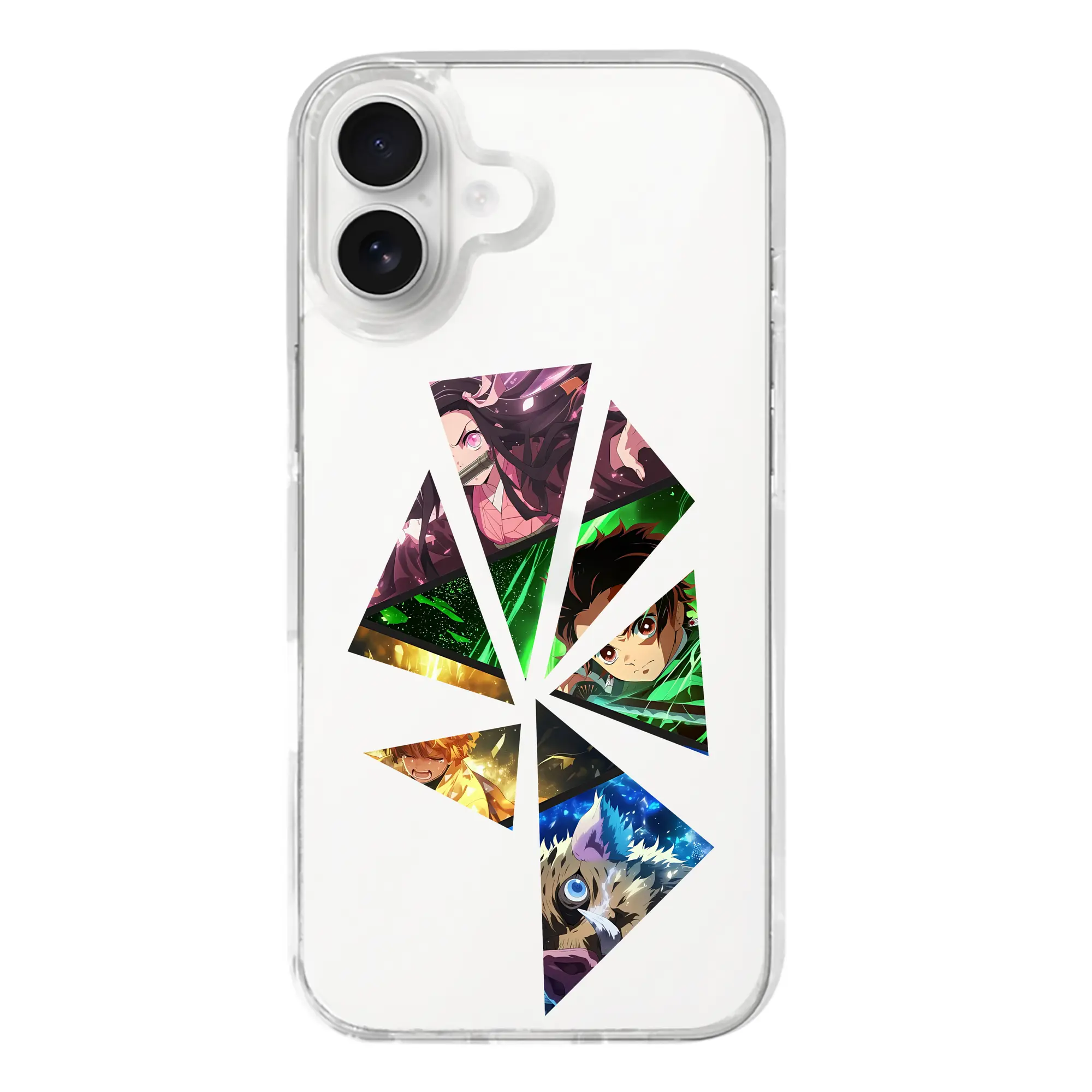 鬼滅の刃 グッズ,竈門 禰豆子 - iPhone 17シリーズ 透明スマホケース – 薄型・耐衝撃・精密フィット保護カバー